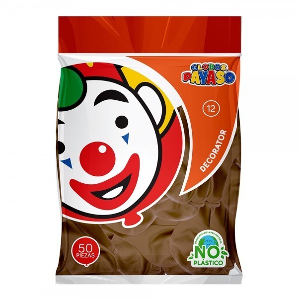 GLOBOS DECORATOR 12 BOLSA C50 PZAS SIENA